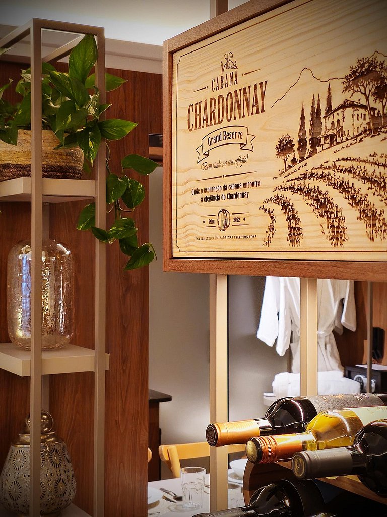 Cabana Chardonnay, Cabana Urbana, Pousada em Bento Gonçalves